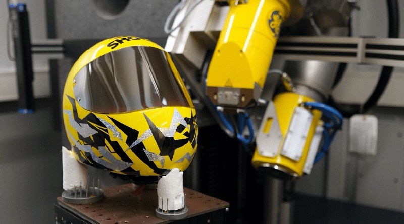 Phân tích chụp cắt lớp vi tính Mũ bảo hiểm Skeletonist