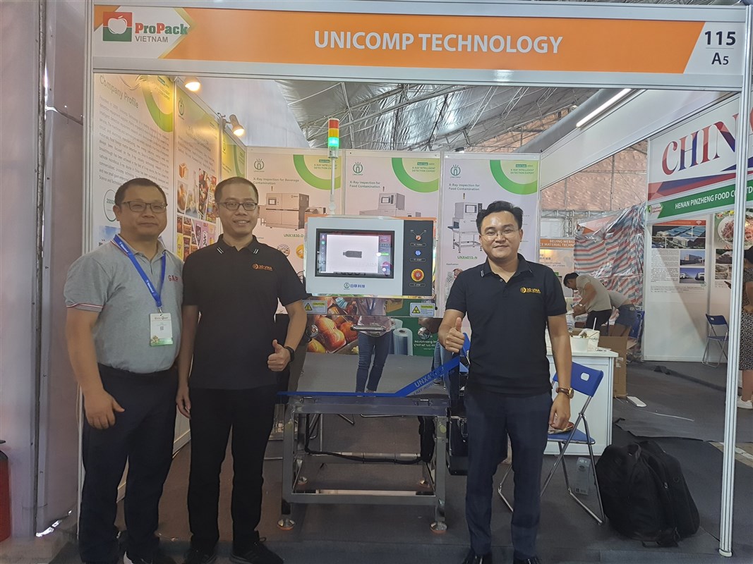 Công ty 3D Vina tham gia hội chợ Vietfood, làm việc với hãng Unicomp
