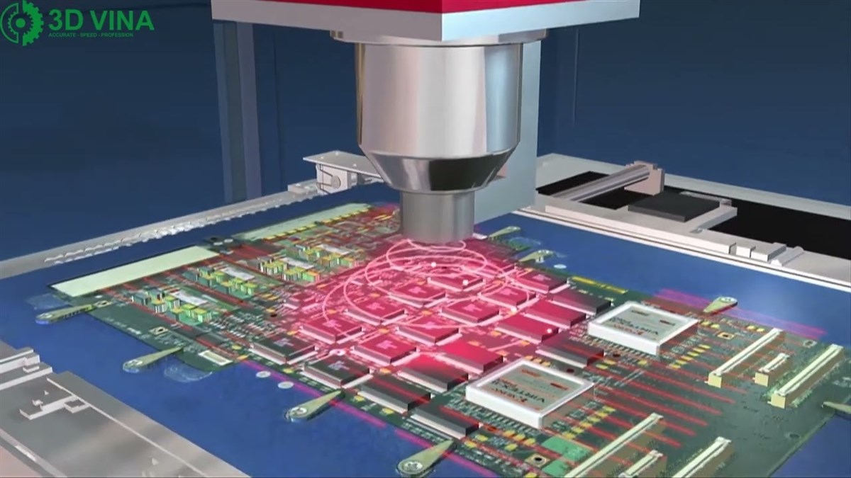 Hệ thống kiểm tra Xray 3D AXI của ViTrox