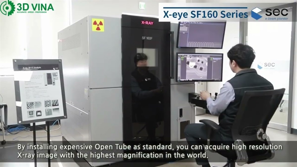 Máy kiểm tra khuyết tật SEC X-Ray X-eye SF160 Series