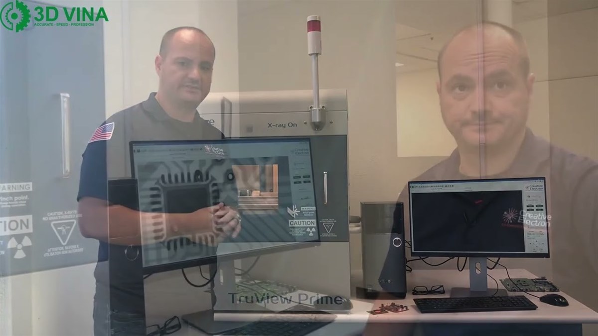 Hệ thống kiểm tra PCB bằng tia X TruView Prime