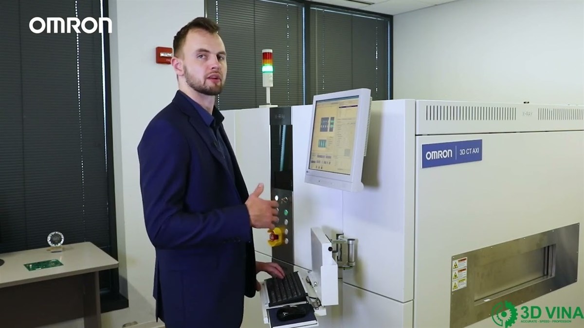 Phát hiện khuyết tật và sử dụng dễ dàng với máy X Ray VT-X750 CT AXI