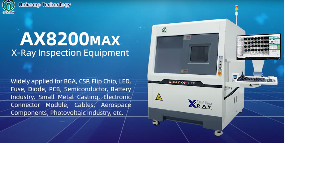 Thiết Bị Unicomp X-Ray AX8200MAX