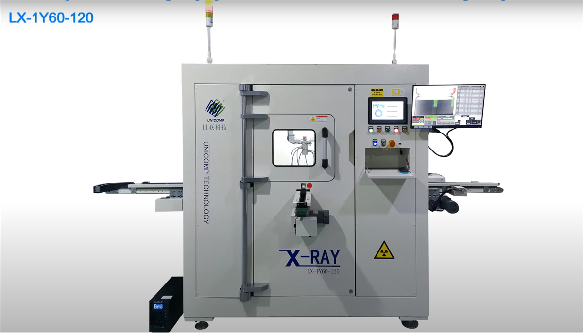 Thiết Bị X-Quang Unicomp LX-1Y60-120 Cho Kiểm Tra ADR Pin Lithium 26650
