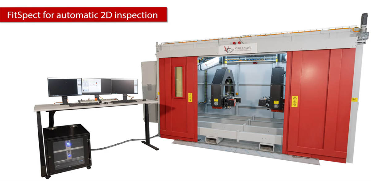 Hệ thống kiểm tra tia X tự động cho các ống phức tạp