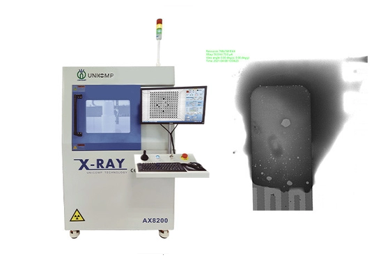 LCD Display 1.0kW X Ray Inspection Machine Unicomp AX8200 BGA Inspection
