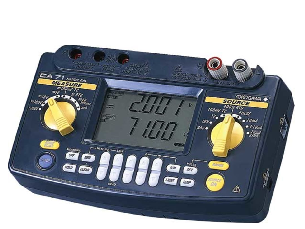 SỬA CHỮA MÁY HIỆU CHUẨN CẦM TAY ĐA NĂNG Yokogawa CA71